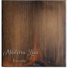 Madeira Lisa Escura